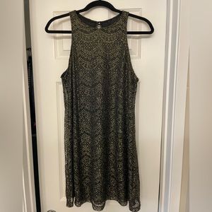 Lulu’s Black and Gold Dress